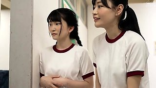 Extreme close up of Japanese teen masturbating Uncensored