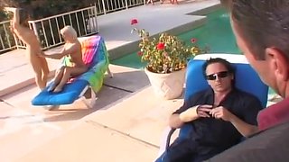 The Beautiful And Have Lesbian Sex By The Pool With Jana Cova And Kayla Cam