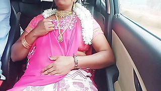 Full Video Telugu Dirty Talks, Sexy Saree Indian Telugu Aunty Sex With Auto Driver, Car Sex