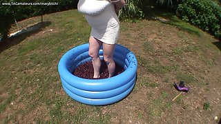 Bound & Fucked In Plum Jam Pt1 - MaryBitch