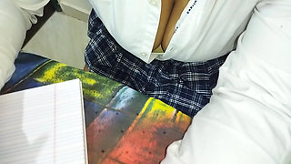 Indian College Student Girlfriend Boyfriend Kissed