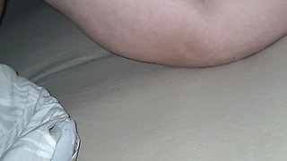 Step mom surprises step son big dick while watching a movie