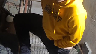 Compilation. and Cameras During the Night in an Abandoned Building