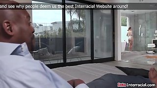 Lexington Steele And Stella Luxx - Stepdaughter Showers Ifo Black Stepdad