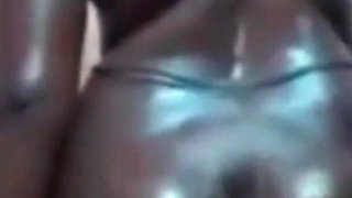 Cuck Loses Bet, Stranger Oils & Massages My Big Black Ass Before Ravaging Me! - Hotwifeplayx
