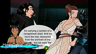 Star Moans the Lust Awakens - Some Pretty Good Sex Scenes and Even a Gangbang
