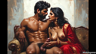 Sharing indian girl friend with my colleagues desi office sex threesome