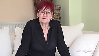 Seducing Auntie Linda & Jerk Off Instruction