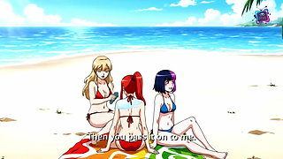 Hot Girlfriends on a Brazilian Beach