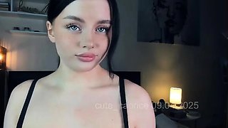 Real amateur teen plays with toys as she masturbates