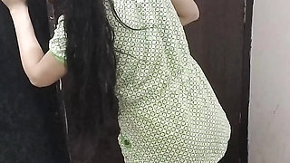 Aunty ki step daughter ko ghar me band kar ke pel diya