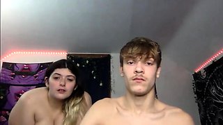 Amateur Big Boobs jerks Big Dick