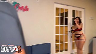 Latina BBW's Homemade BBC Passion in Deep Heat