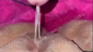 Pissing my step sister pussy