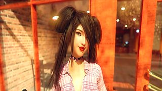 3D animated hentai encounter with some wild fantasy action
