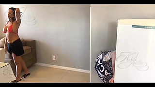 I Met Hot Patty Wife on the Beach and She Took Me to See the Apartment.