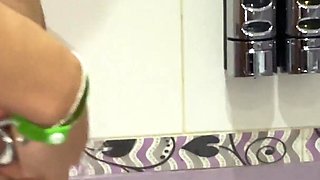 Somebody Shooted Me on Cam While I Was Washing My Hairy Pussy in the Shower 4K 60 Fps