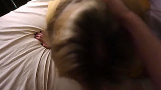Cute Student Swallows Dick to the Very Tonsils