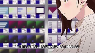 Going to the waterfront, the anime couple consumate their love