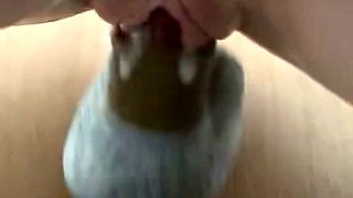 Mein Mann ist auf Arbeit und wir haben uns gegenseitig auf gegeilt, dann bekommt er so Videos von mir