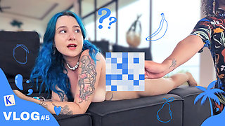 I guess what fruit it fits in my - Vlog Francaise Poilue