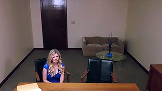 Big tit housewife enjoys bouncing on principals hard dick