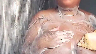 BBW Goddess Shower Tits