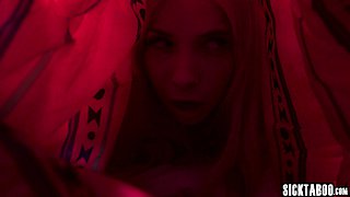 Lucky petite teenage got banged while stuck