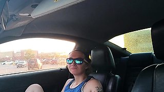 Public Play at Hyvee - Adult Toy Solo in Car