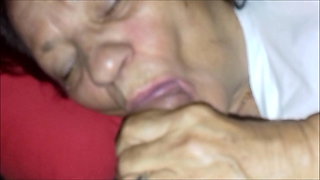 Sex in ITALY - BLOWJOB By ROSA MARRONE, 84 yo from SALERNO & Roby 51.
