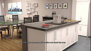 Hotwife Ashley: slutty housewife and two guys in the sauna ep 33