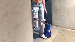 Yes I will flash my tits for you in public