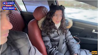 Katty West - Ex-girlfriend Asks Me To Fuck Her One Last Time Before Breaking Up In A Car In Public - Cumwalk
