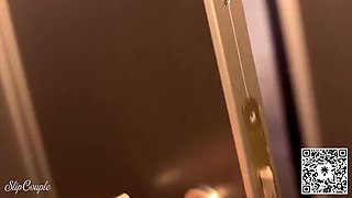 Risky Blowjob In Restaurant - SlipCouple Public Sex Blowjobs Handjob Big Ass MILF