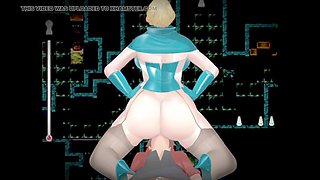 My doctor with the big ass sits on my face during a wild hentai session