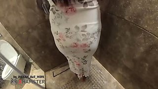 Indian Wife Shower Surprise - Jija Grabs Shalu in Bathroom While She Brings Towel