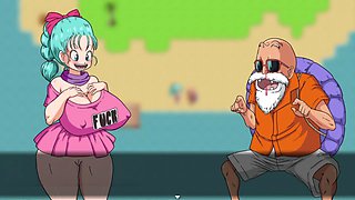 Bulma's adventure in search of the dragon balls with Ero Games