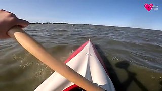 Katrina Van - Van - Adult Game In The Water, Kayaking, Waves, Sunbathing And Blowjob
