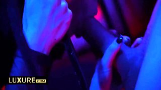 Clara Mia, Tony Carrera And Anna Polina In Surprise Orgy In A Swinger Club