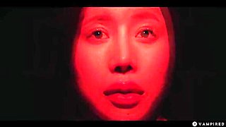 Japanese BBW Lesbian Vampire Sex - Big Tits Asian Domination in Gothic Hotel
