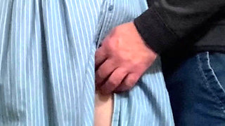 Omg!!! a Perverted Stranger Touched My Pussy on the Subway on the Way to Collage