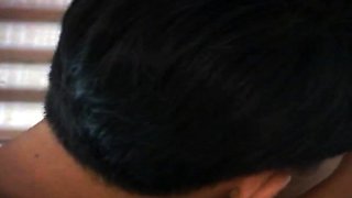 Horny asian twink assdrilled by his BF