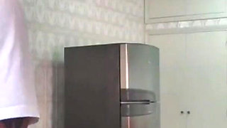 Fucking the Cuckold's Wife While He Washes the Dishes and He Didn't Even Notice