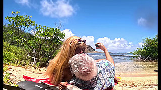 A Memorable Blow Job on Our Small, Private Beach on Oahu, Hawaii