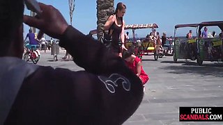 Humiliated Public Sub Gagged And Stripped By Her Master