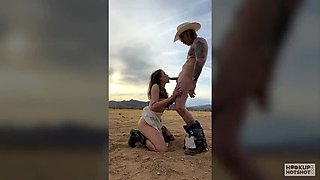 Eden Ivy Takes Bryan Gozzling's Big Cock in Sloppy Anal & Deep Throat Fuck