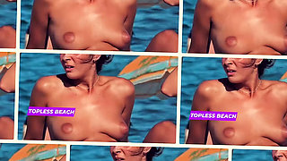 Public Nude Beach Voyeur Amateur Close-Up Nudist Pussy Video