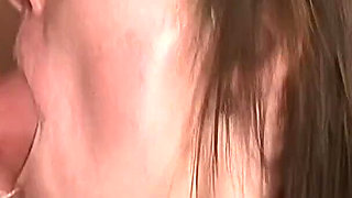 Fucking Blonde with Perfect Body in Threesome Until She Takes Creampie