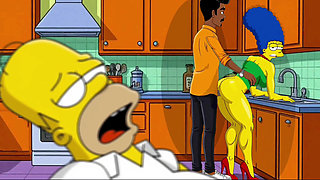 Married Housewife Fucked Anal in the Kitchen