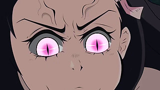 DEMON SLAYER NEZUKO CUM IN MOUTH AND CREAMPIE HENTAI